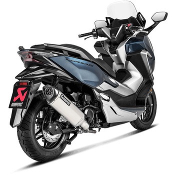スリップオンライン (ステンレススチール) Honda Forza 250 (2018-2020) | S-H3SO5-HRステンレススチール AKRAPOVIC (アクラポビッチ)