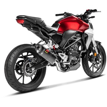 スリップオンライン (カーボン) Honda CB 300 R (2018-2020) AKRAPOVIC (アクラポビッチ)