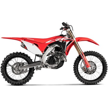レーシングライン (チタン) Honda CRF 450 R / RX (2017-2019) AKRAPOVIC (アクラポビッチ)
