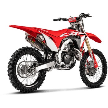 レーシングライン (チタン) Honda CRF 450 R / RX (2017-2019) AKRAPOVIC (アクラポビッチ)