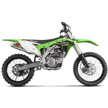 レーシングライン (チタン) Kawasaki KX 250 F (2004-2018) AKRAPOVIC (アクラポビッチ)