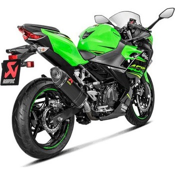 スリップオン Line (カーボン) Kawasaki Ninja 250 (2018) AKRAPOVIC (アクラポビッチ)