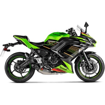 レーシングライン (チタン) Kawasaki Ninja 650 (2017-2020) AKRAPOVIC (アクラポビッチ)