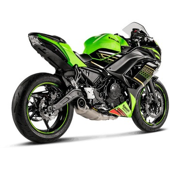 レーシングライン (チタン) Kawasaki Ninja 650 (2017-2020) AKRAPOVIC (アクラポビッチ)