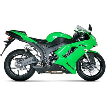 S-K6SO5-HACT スリップオンライン (チタン) Kawasaki Ninja ZX-6R (2007-2008) 1個 AKRAPOVIC  【通販モノタロウ】