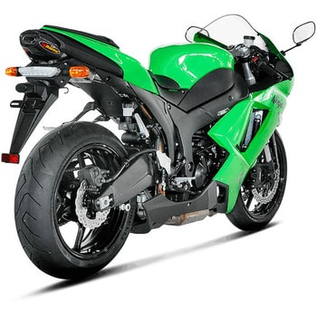 S-K6SO5-HACT スリップオンライン (チタン) Kawasaki Ninja ZX-6R (2007-2008) 1個 AKRAPOVIC  【通販モノタロウ】