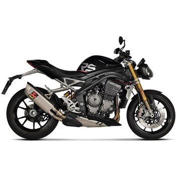 スリップオン Line (Titanium) SO - スリップオン Triumph Speed Triple 1200 RS / RR (2021-2023) AKRAPOVIC (アクラポビッチ)
