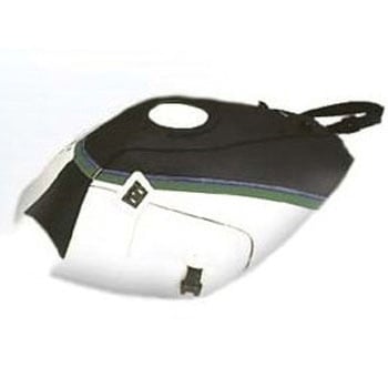 タンクカバー FZ 750 / YAMAHA PVC アンスラサイト. ホワイト. SPI. ブルー BAGSTER (バグスター)