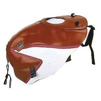 タンクカバー GPZ 500 S レッド/ホワイト/Z フクシャ BAGSTER (バグスター)