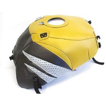 タンクカバー GSX 750 R マスタードイエロー/スカイグレー/L BAGSTER (バグスター)