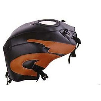 タンクカバー NSR 125 スカイグレー/DARK オレンジ BAGSTER (バグスター)
