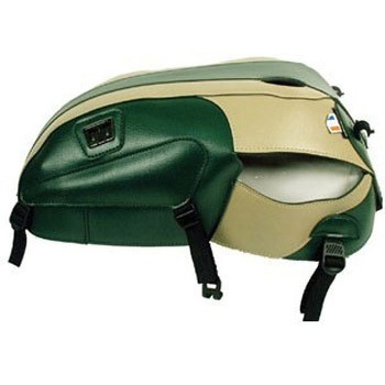 タンクカバー T 100 BONNEVILLE 2003/clover グリーン/champagne BAGSTER (バグスター)