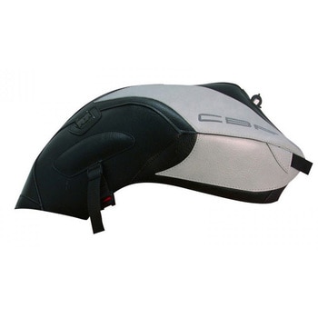タンクカバー CBF 500/600 ABS ブラック/ ライトグレー (06/07) BAGSTER (バグスター)