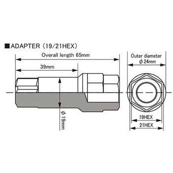 A-128 MONOLITH T1/06 M12用 アダプター 単品 KYO-EI