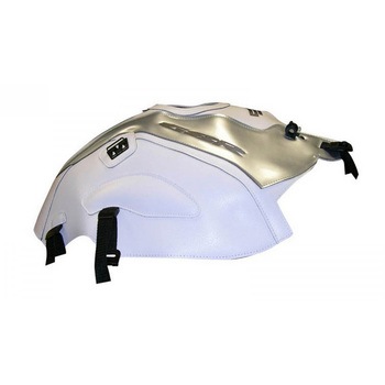 タンクカバー GSR 600 ホワイト /METALLIC グレー (09) - BAGSTER (バグスター)