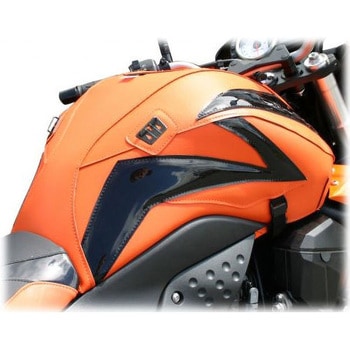 タンクカバー Z 1000 pvc オレンジ /ブラック 08 Special Serie BAGSTER (バグスター)
