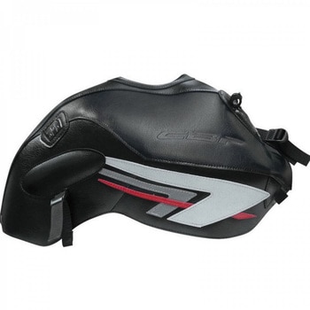 タンクカバー CBF600N ブラック/スチールグレー/レッド 10 - BAGSTER (バグスター)