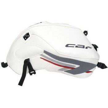 タンクカバー CBF600N ホワイト/スチールグレー/レッド 10 BAGSTER (バグスター)