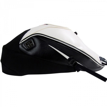 タンクカバー CB 1000 R ホワイト/ブラック POINTES カーボンES ホワイトHES ET NOIRES BAGSTER (バグスター)