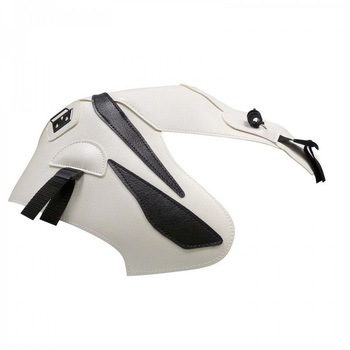 タンクカバー CBF 125 (10) ホワイト/ブラック BAGSTER (バグスター)