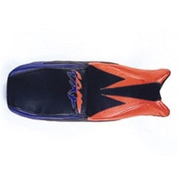 シートカバー GSXF 750 / 95 97 / SUZUKI PVC ブラック. PEACOCK ブルー. オレンジ/ - BAGSTER (バグスター)