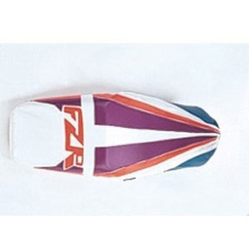 シートカバー FZR 1000 / 94 / YAMAHA PVC PERIWINKLE. オレンジ. ブラックCUR. W BAGSTER (バグスター)