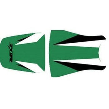 シートカバー ZX 9R グリーン/ホワイト/ブラック/ブラック レター - BAGSTER (バグスター)