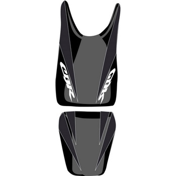 シートカバー GSX 1300 R / バルトブルー/ライトグレー/ライトグレー レター BAGSTER (バグスター)