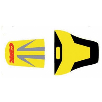 シートカバー CBR 900 (2001)/HONDA DAFFODIL イエロー/ブラック/スチールグレー レッド BAGSTER (バグスター)