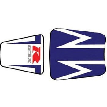 シートカバー GSX600R ダークブルー/ホワイト/ グレー レター (2003) BAGSTER (バグスター)