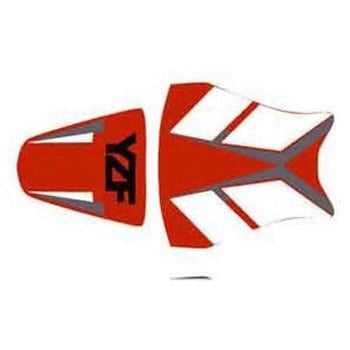 シートカバー YZF R1 / 2001/YAMAHA レッド/ホワイト/ アンスラサイト/ ブラック レター BAGSTER (バグスター)
