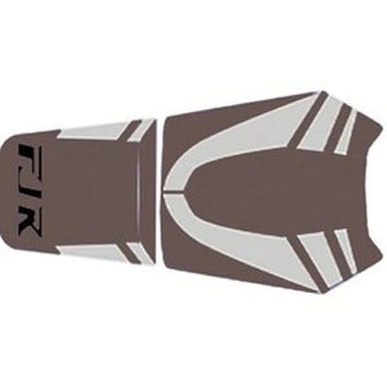 シートカバー FJR 1300/スチールグレー/ライトグレー/ブラック レター 2003 BAGSTER (バグスター)