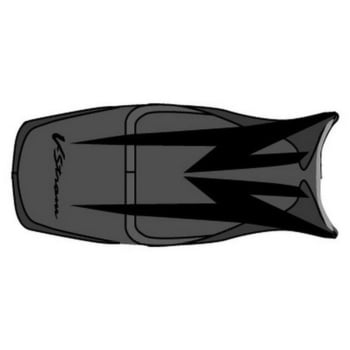 シートカバー V STROM DL 650 スチールグレー/ブラック/ブラック レター (07) BAGSTER (バグスター)