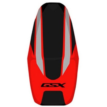 シートカバー GSX 1400 レッド/ブラック/gey/ブラック レター (05) BAGSTER (バグスター)