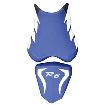 シートカバー YZF R6 バルトブルー/ホワイト/グレー レター (06) BAGSTER (バグスター)