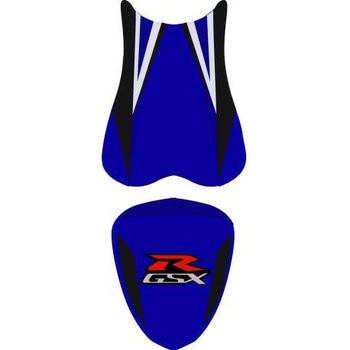 シートカバー GSX 750 R ブルー/ブラック/シルバー/レッド AND ホワイト レター BAGSTER (バグスター)