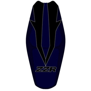シートカバー ZZR 1400 ライトグレー/ブラック/ブラック レター BAGSTER (バグスター)