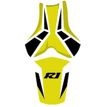 シートカバー YZF R1 SURF/ブラック/ホワイト/ブラック レター BAGSTER (バグスター)