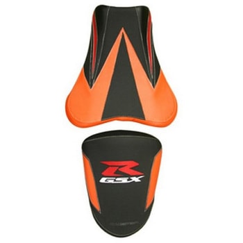 シートカバー GSXR 1000 オレンジ/ブラック/カーボンe/レッド レター (07) BAGSTER (バグスター)