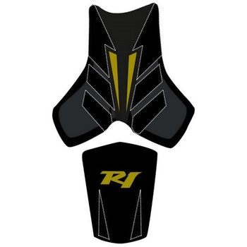 シートカバー YZF R1 ブラック/マットブラック/ ゴールド レター (08) BAGSTER (バグスター)