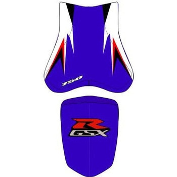 シートカバー GSX 750 R ブルー/ホワイト/レッド 08 BAGSTER (バグスター)