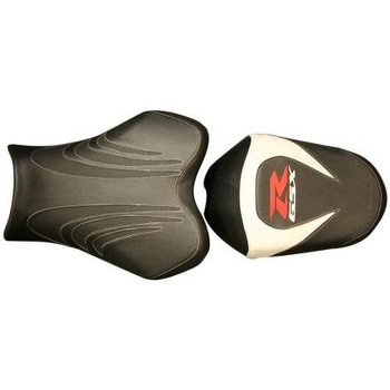 シートカバー GSXR 1000 ブラック/マットブラック/レッド and ライトグレー レター (09) BAGSTER (バグスター)