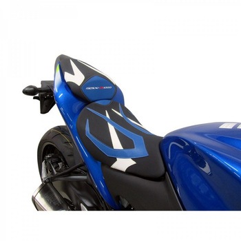 シートカバー.GSX S 1000 (2015) GITANE ブルー/ホワイト/RACING/BROD シルバー/レッド BAGSTER (バグスター)