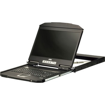コンソールドロワー/VGA/18.5LCD/1366x768/ショートラック対応/ショートレール同梱 ATEN