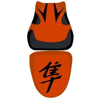 シートカバー GSX 1300 R/スチールグレー/ブラック/グレー レター 09 BAGSTER (バグスター)