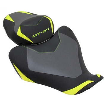 S. カスタマイズ YAMAHA MT07 ブラック/アンスラサイト/FLUO イエロー BAGSTER (バグスター)