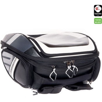BAGSTER(バグスター) タンクカバー   ブラック/ホワイト BAGSTER (バグスター) タンクカバー ホワイト 400X (13
