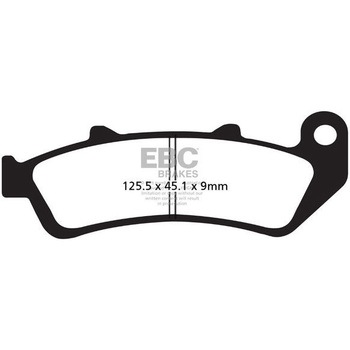 UK製ケブラー オーガニックFAシリーズ ブレーキパッド フロント左側用 EBC Brakes (イービーシーブレーキ)