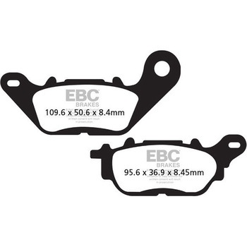 UK製ケブラー オーガニックFAシリーズ ブレーキパッド フロント右側用 EBC Brakes (イービーシーブレーキ)