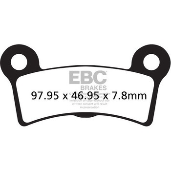 FA605/4HH USA _uHV[Y V^O u[Lpbh Ap EBC Brakes (C[r[V[u[L) 43849008